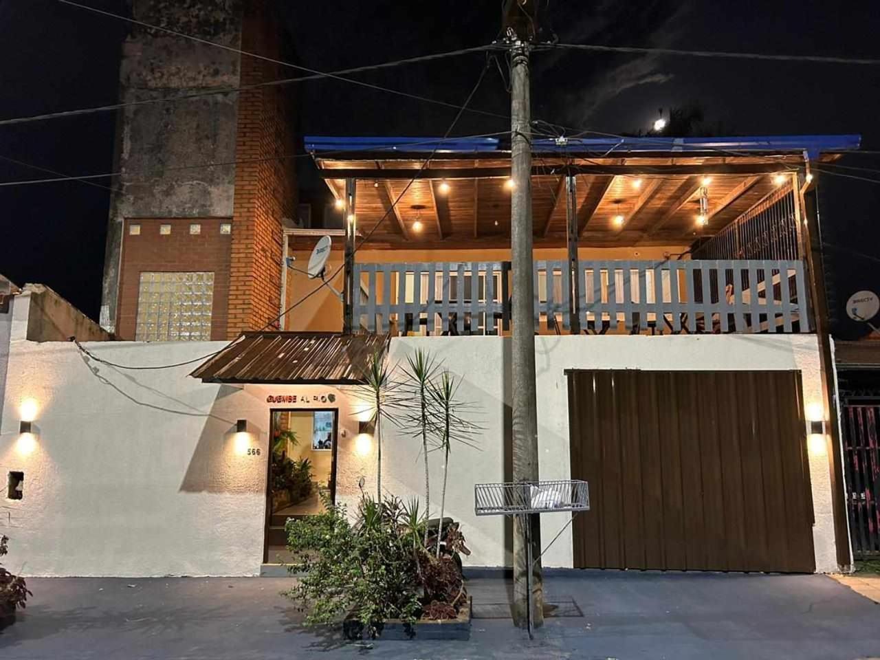 Guembe al Rio Hostel Puerto Iguazú Esterno foto